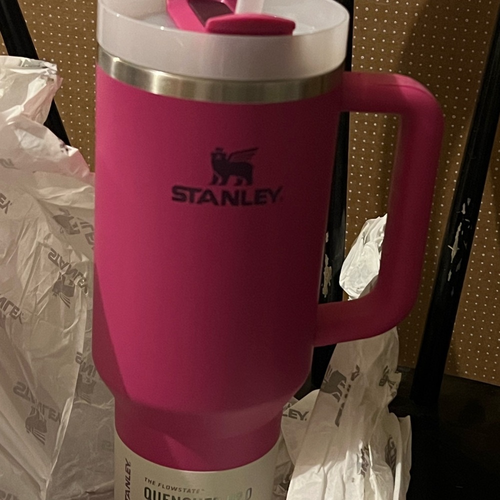 Stanley Pink Travel Mug and Stanley Accessories